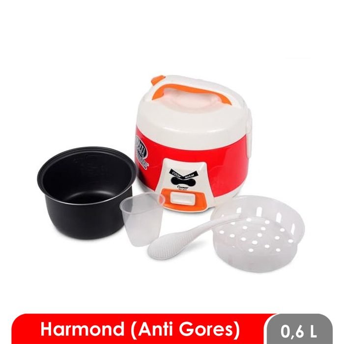 Cosmos Rice Cooker 0.6 Liter - CRJ6123